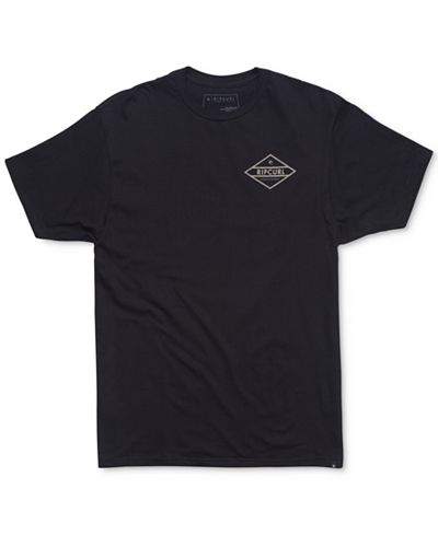 Rip Curl Men's Undertow Diamond Premium Graphic-Print Logo T-Shirt