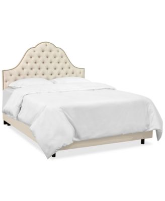 Skyline - Jacqueline Nail Button Tufted Arch Bed - Queen
