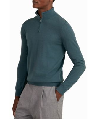 Men's Blackhall Merino Wool Half-Zip Funnel Neck Sweater