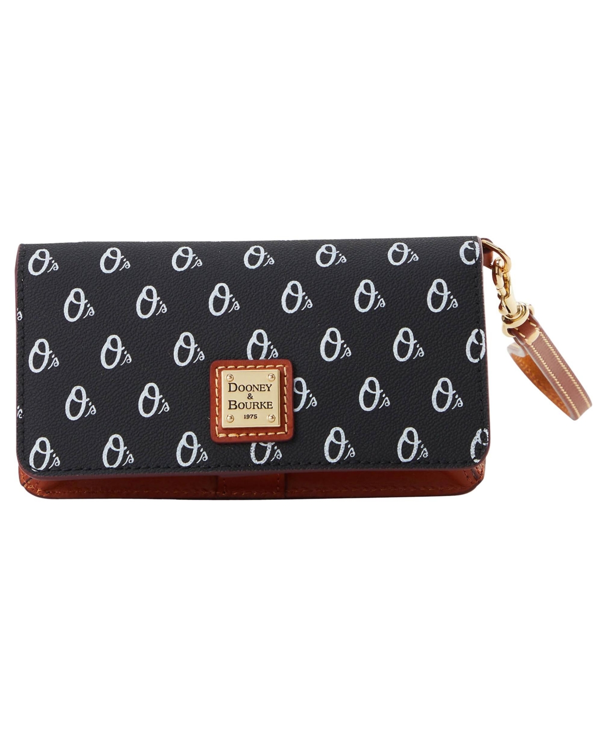 Dooney & Bourke Women's Baltimore Orioles Fey Leather Phone Wristlet