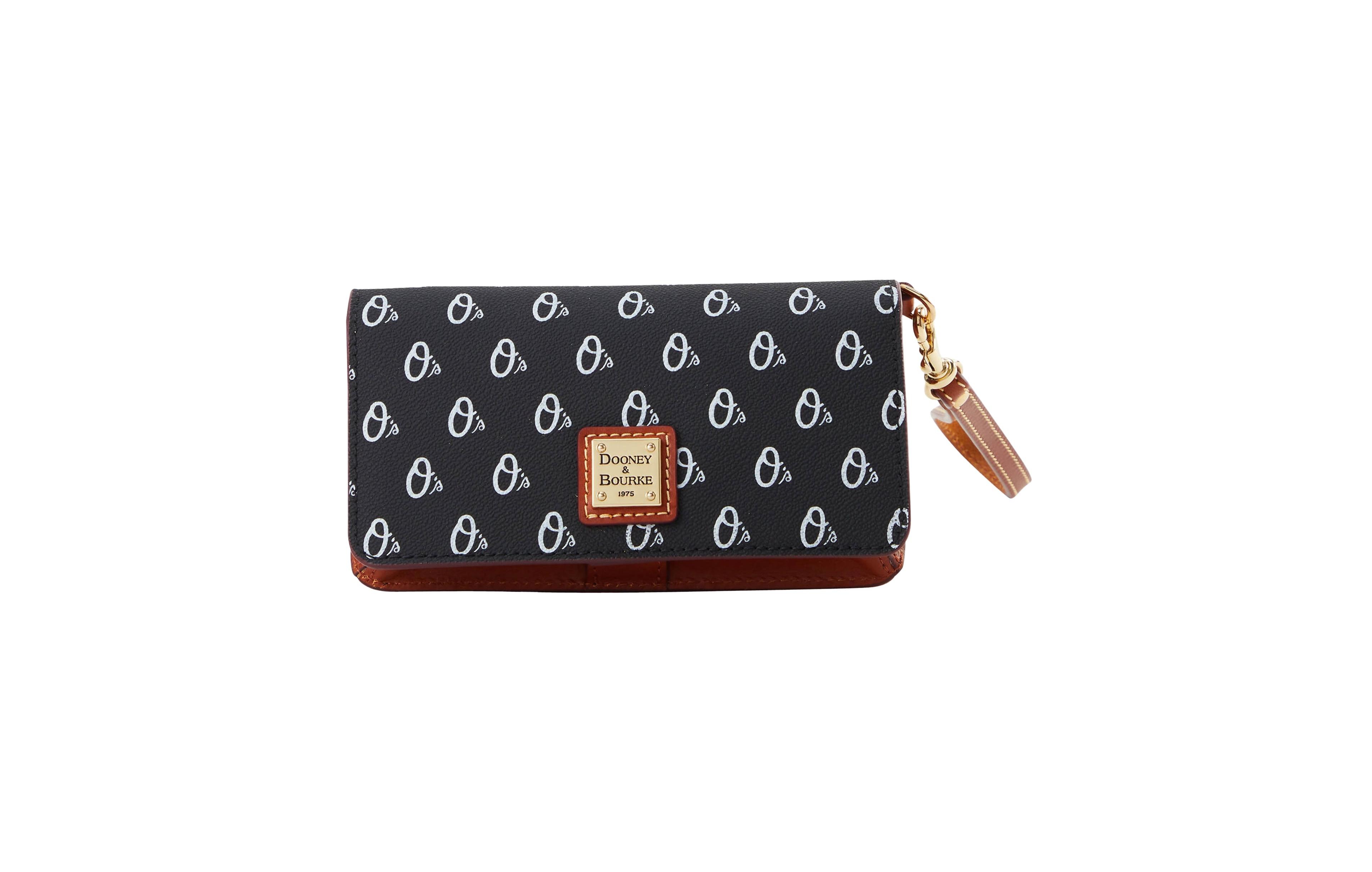 Dooney & Bourke Women's Baltimore Orioles Fey Leather Phone Wristlet
