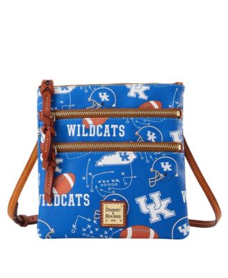 Kentucky Wildcats Football Halftime Triple Zip Crossbody Bag