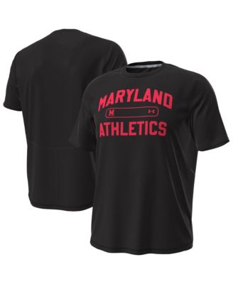 Men's Black Maryland Terrapins Sideline Knockout T-Shirt