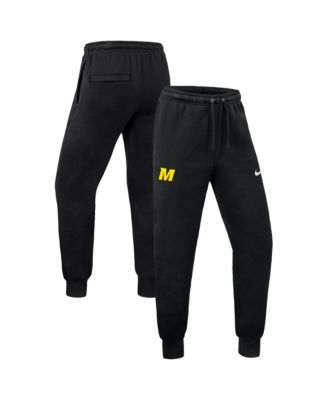 Men's Black Missouri Tigers Club Fleece Joggers