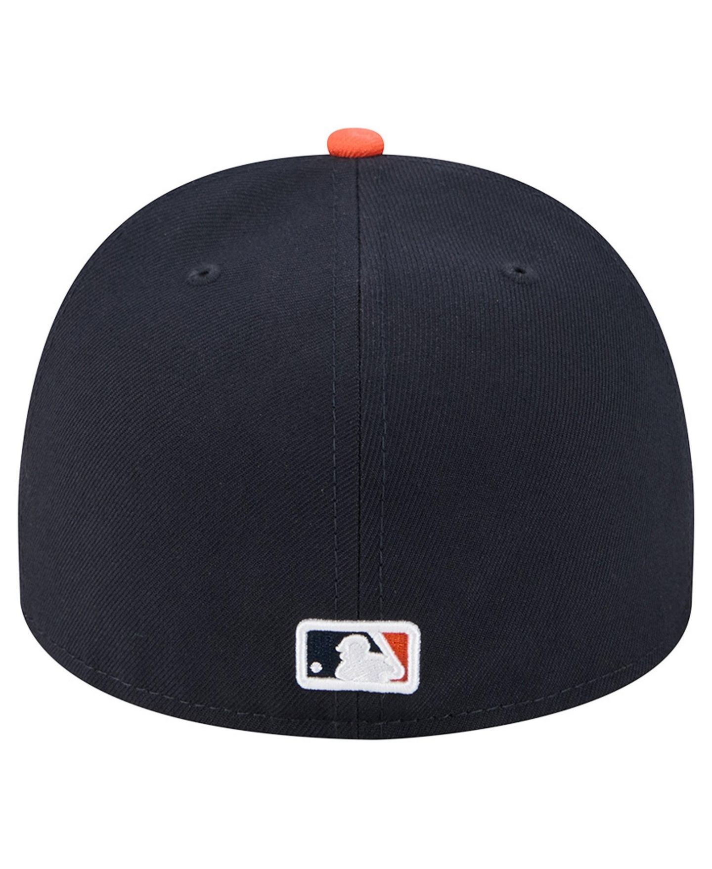 Мужская кепка New Era Navy/Orange Houston Astros Cartoon A-Frame 59FIFTY Fitted Hat — фото 4