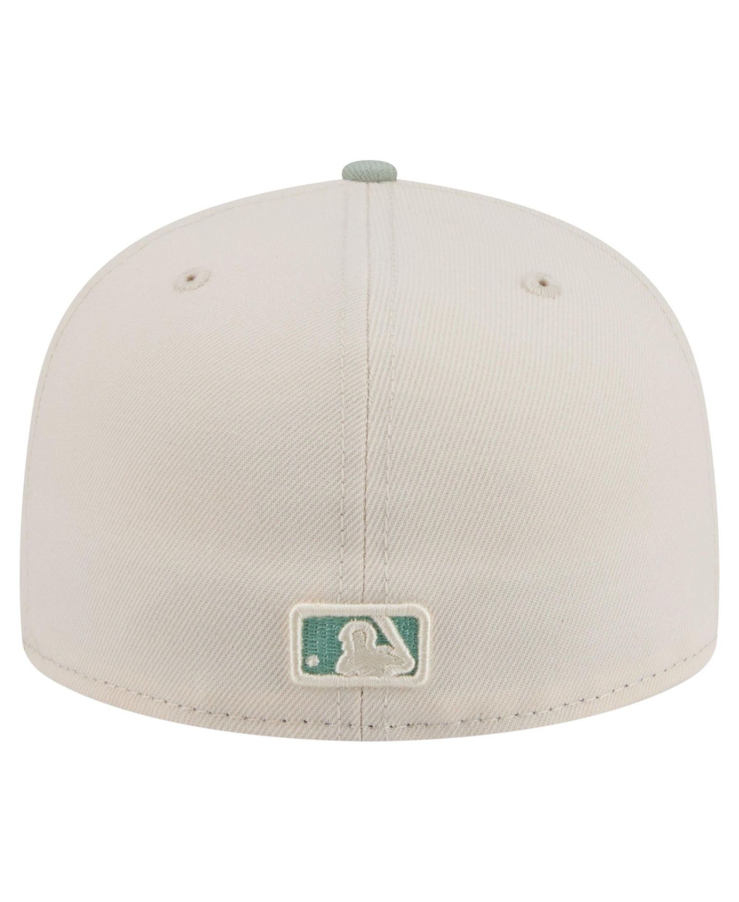 Мужские головные уборы New Era Cream/Green Minnesota Twins Color Pack 59FIFTY Fitted Hat — фото 4