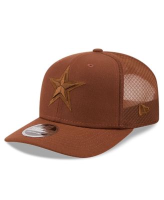 Men's  Brown Dallas Cowboys Color Pack 9SEVENTY Trucker Adjustable Hat