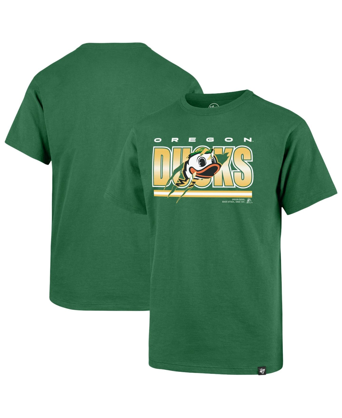 Детская футболка '47 Brand '47 Green Oregon Ducks Thunder Rip Franklin — фото 1