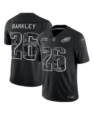 Men's Nike Saquon Barkley Black Philadelphia Eagles 2026 Salute to Service Limited Jersey