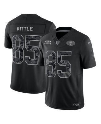 Men's George Kittle Black San Francisco 49ers 2026 Salute to Service Limited Jersey