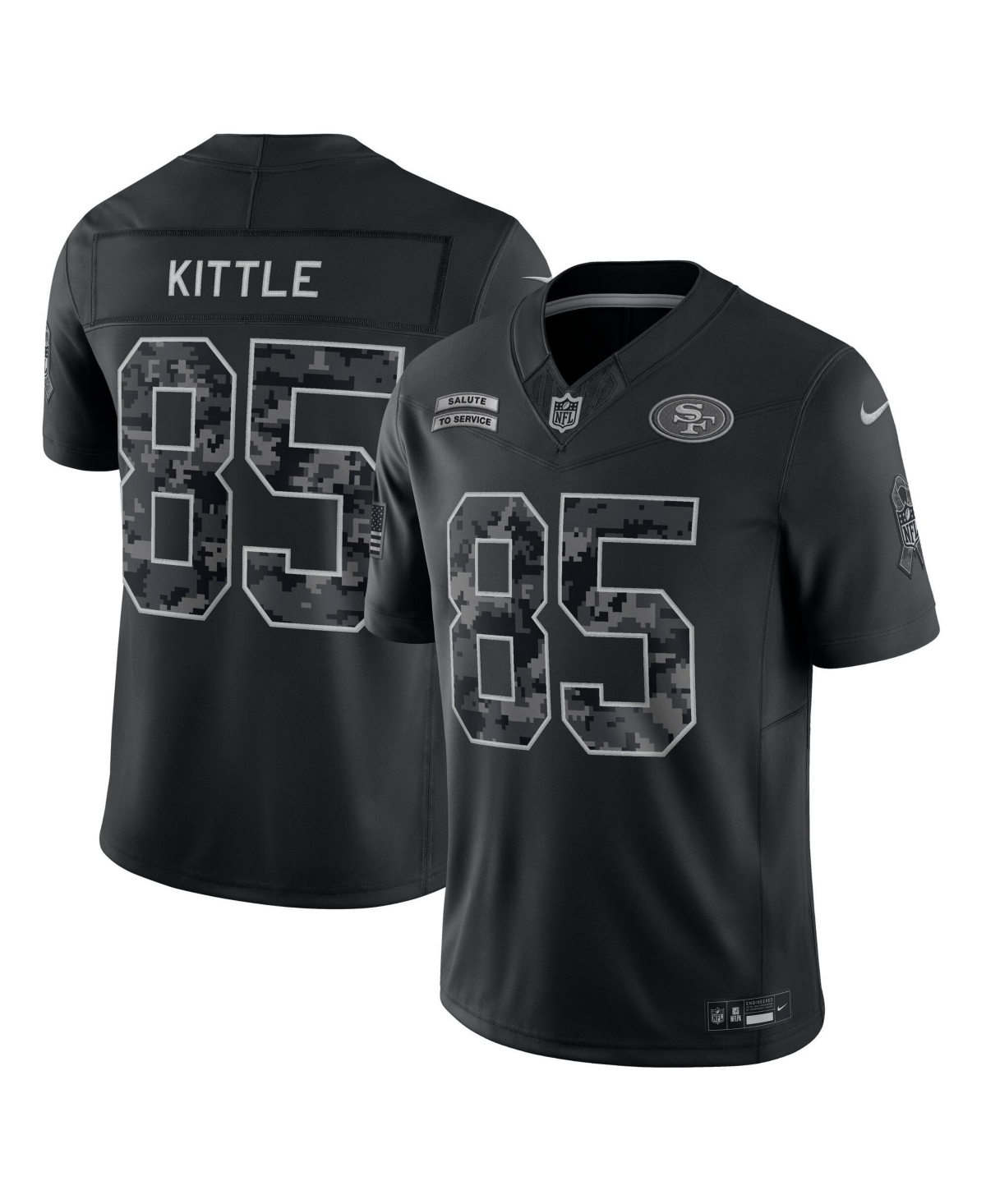 Nike Men's Black San Francisco 49ers Stitched Limited Jersey