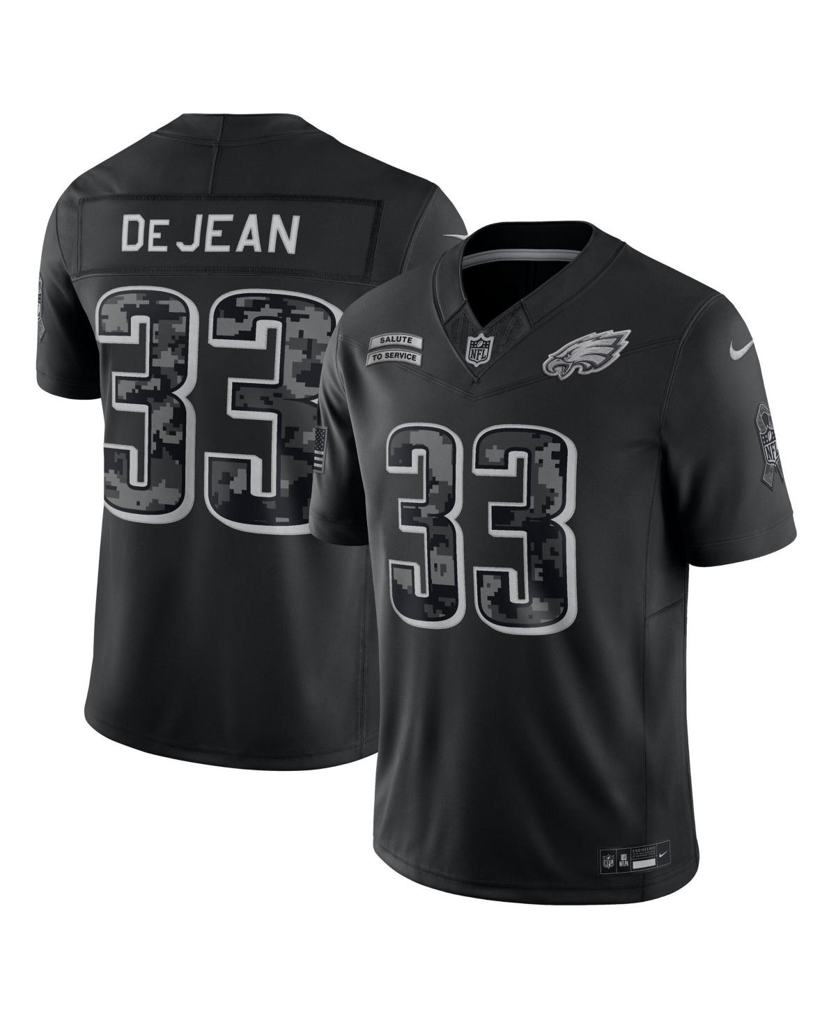 Nike Men's Black Philadelphia Eagles Stitched Limited Jersey