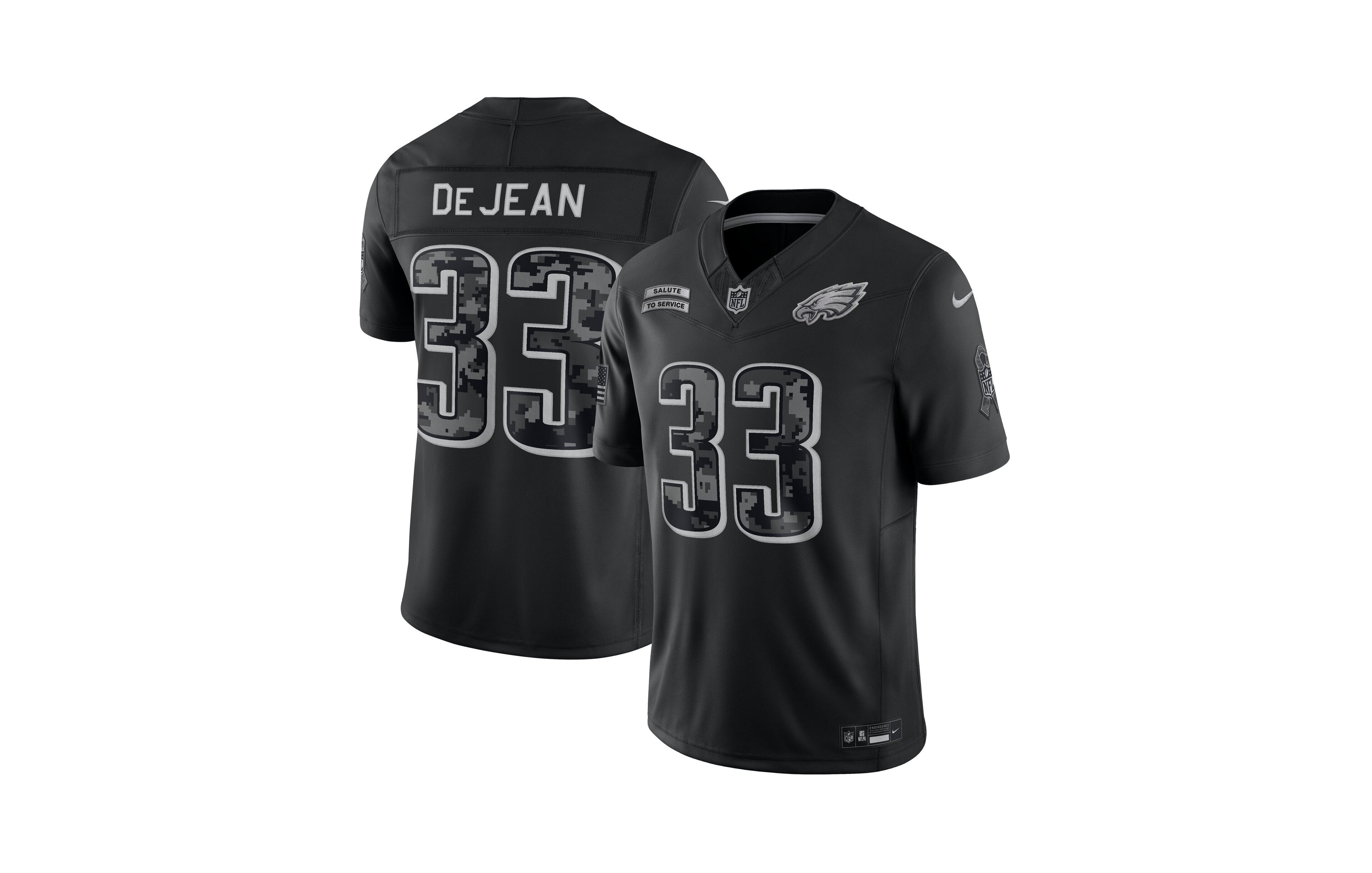 Nike Men's Black Philadelphia Eagles Stitched Limited Jersey