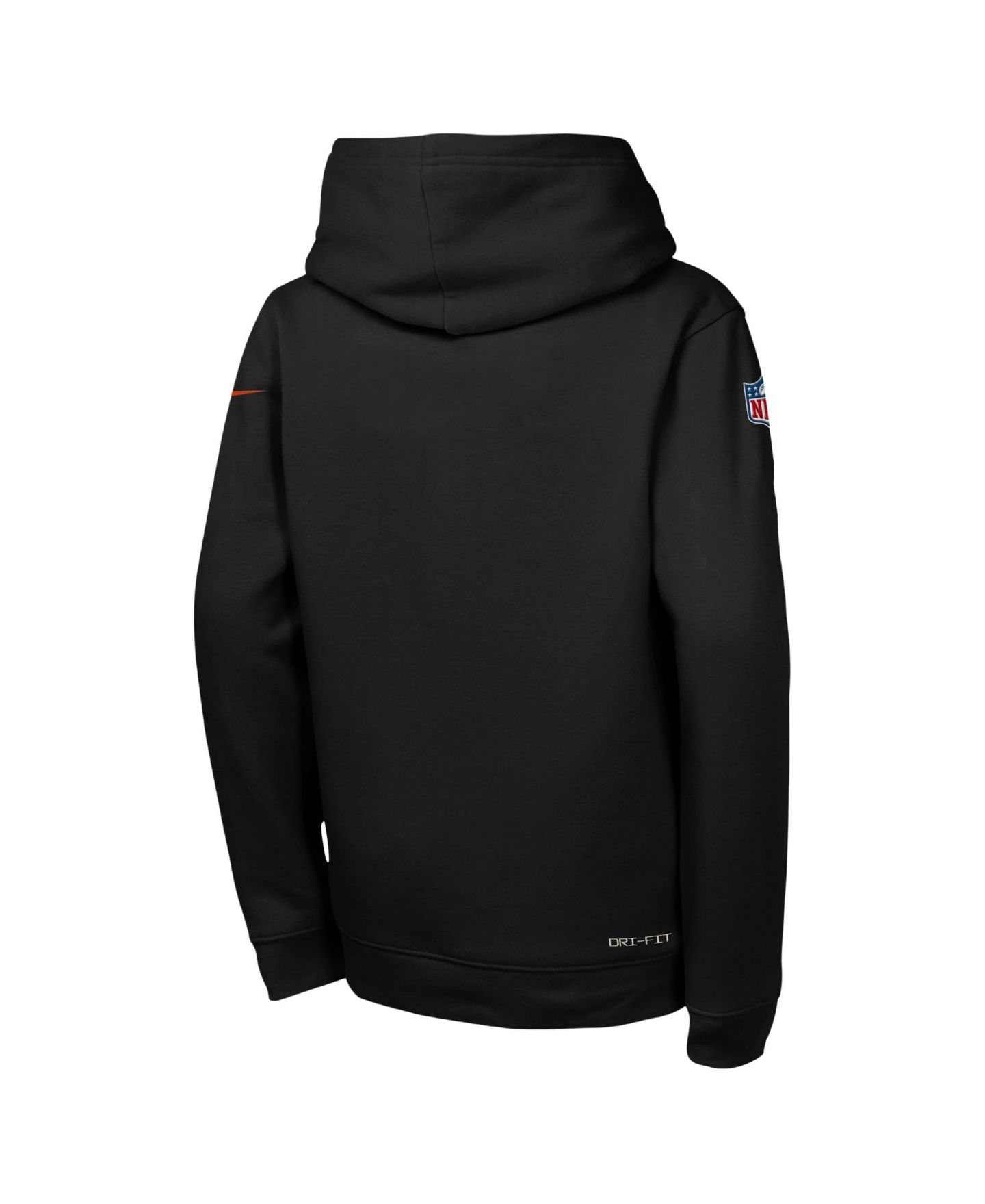 Детское худи Nike Black Cincinnati Bengals Sideline Dri-FIT — фото 3
