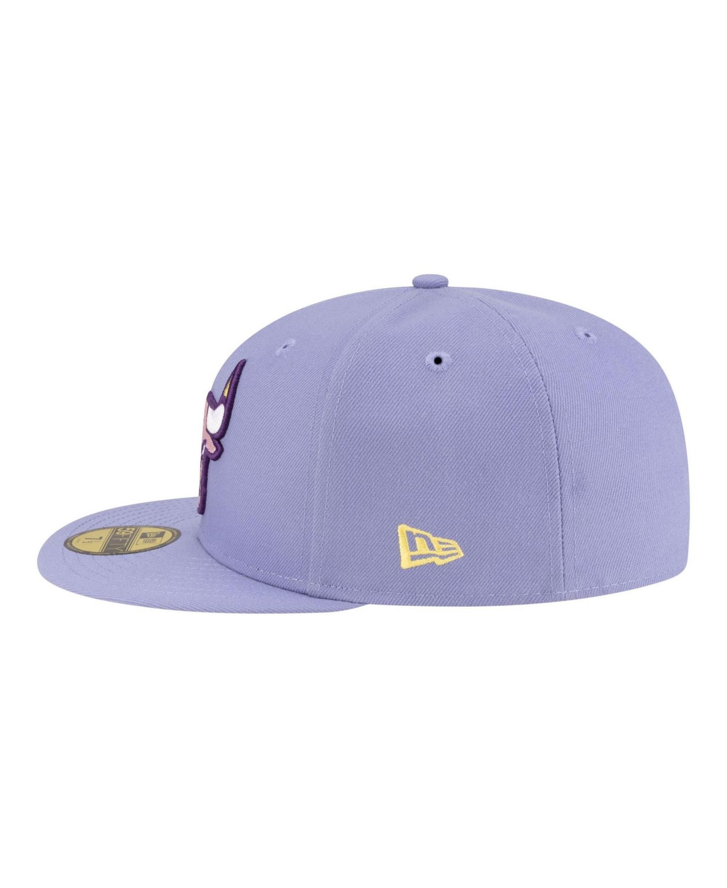 Мужские головные уборы New Era Lavender Chicago Bulls Color Pack 59FIFTY Fitted Hat — фото 7