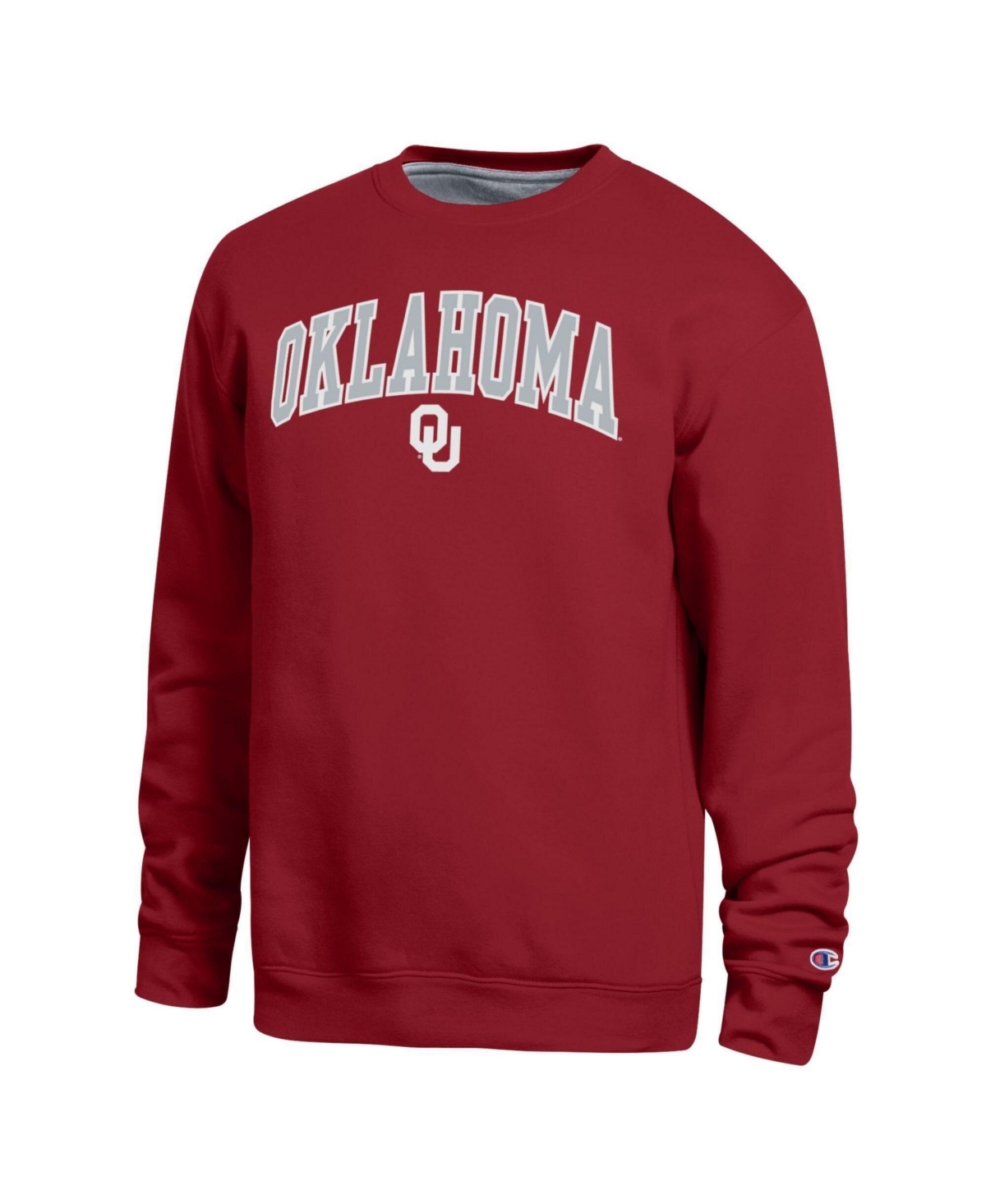 Champion Men's Oklahoma Sooners Graphic Fleece-Lined Sweatshirt
