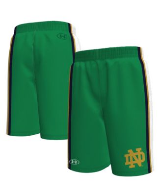 Big Boys and Girls Kelly Green Notre Dame Fighting Irish Irish Wear Green ArmourFuse Mesh Shorts