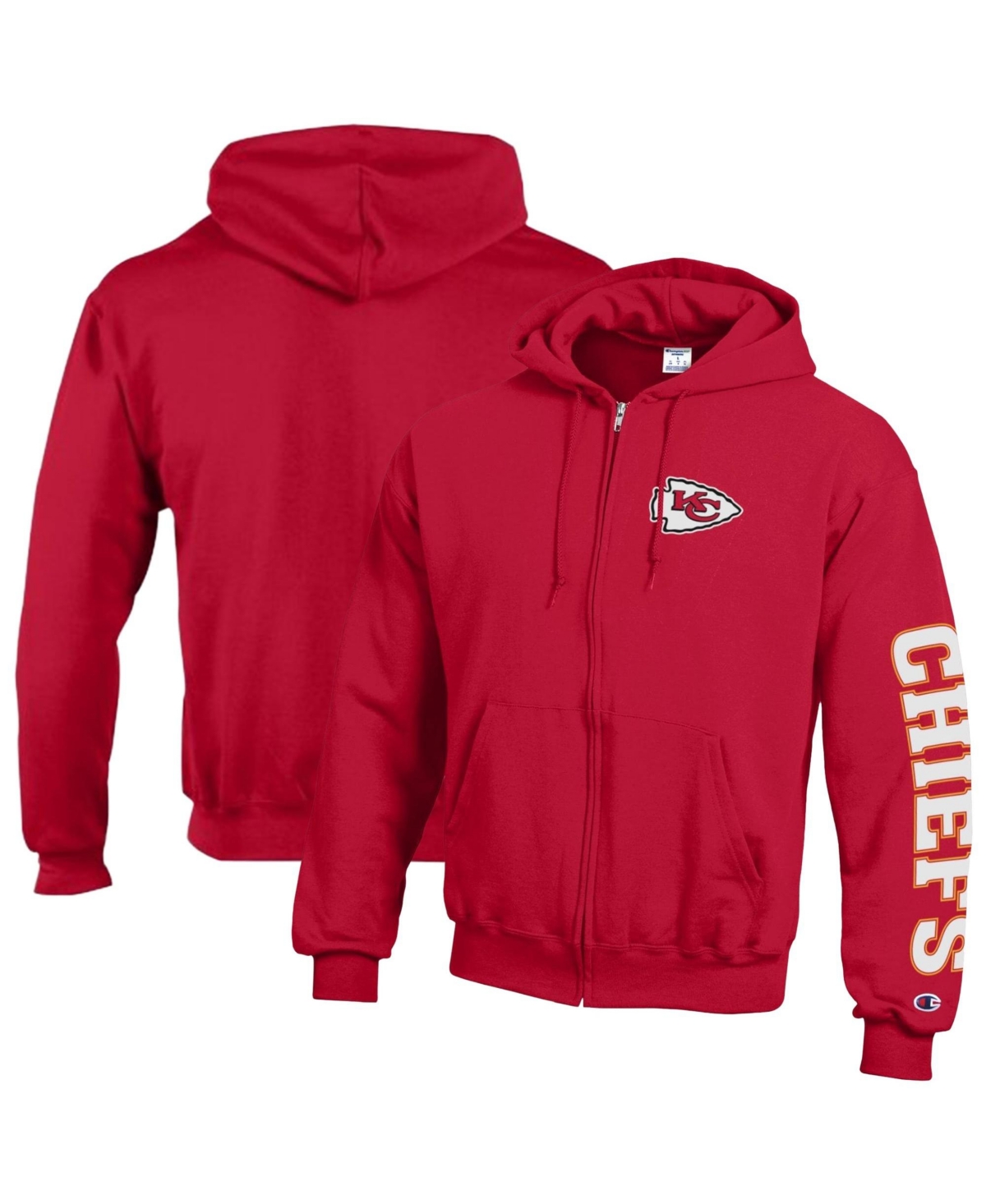 Champion Men's Powerblend Full-Zip Fleece Hoodie