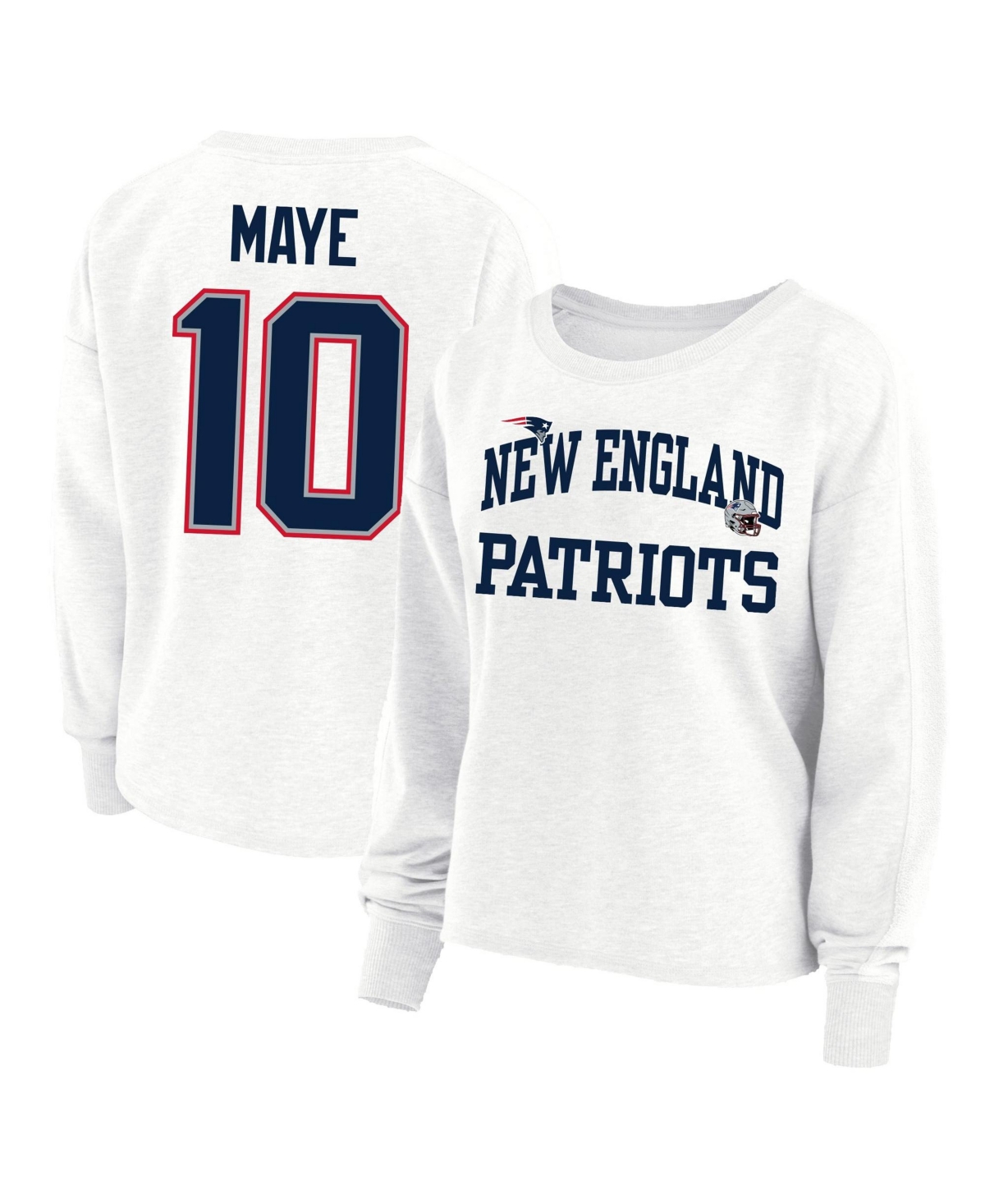 Fanatics Women's Plus New England Patriots Oversized Graphic Sweatshirt