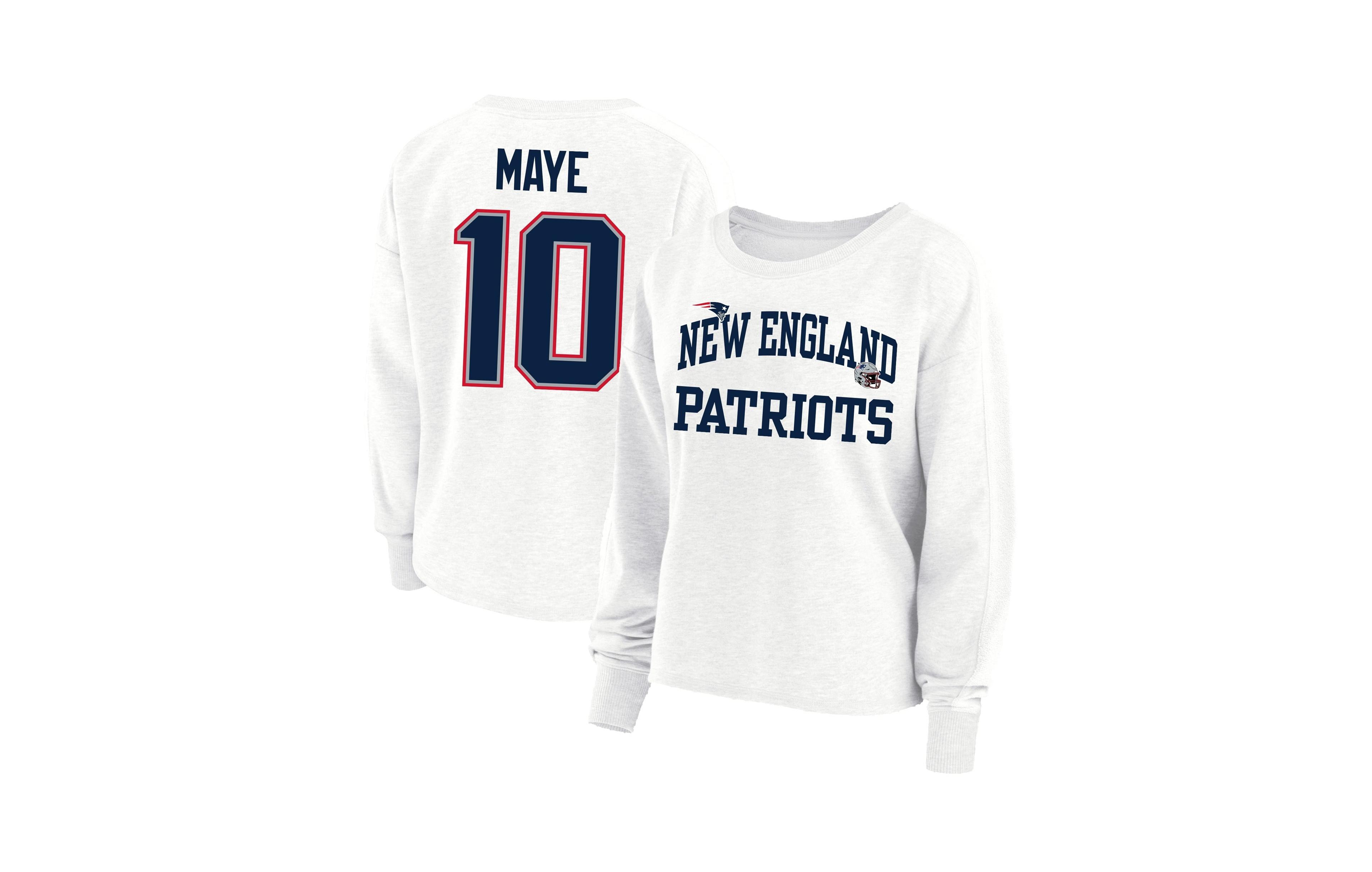 Fanatics Women's Plus New England Patriots Oversized Graphic Sweatshirt