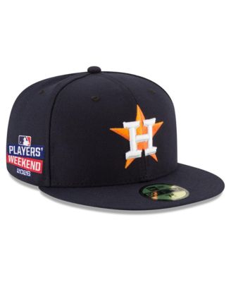 Men's Navy Houston Astros 2026 Players' Weekend Authentic Collection 59FIFTY Fitted Hat