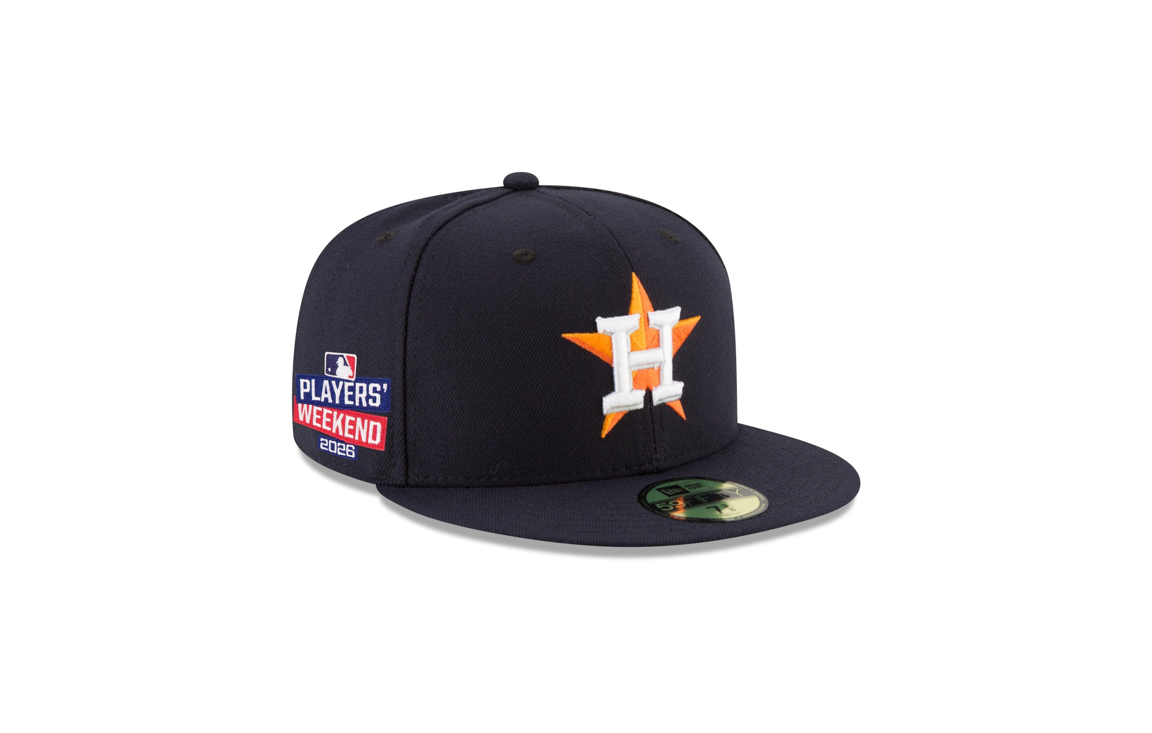 Men's New Era Navy Houston Astros 2026 Players' Weekend Authentic Collection 59FIFTY Fitted Hat