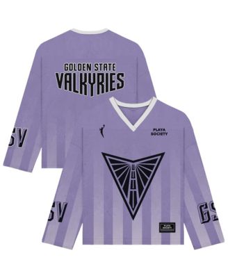 Men's and Women's Society  Violet Golden State Valkyries Hockey Fashion Jersey