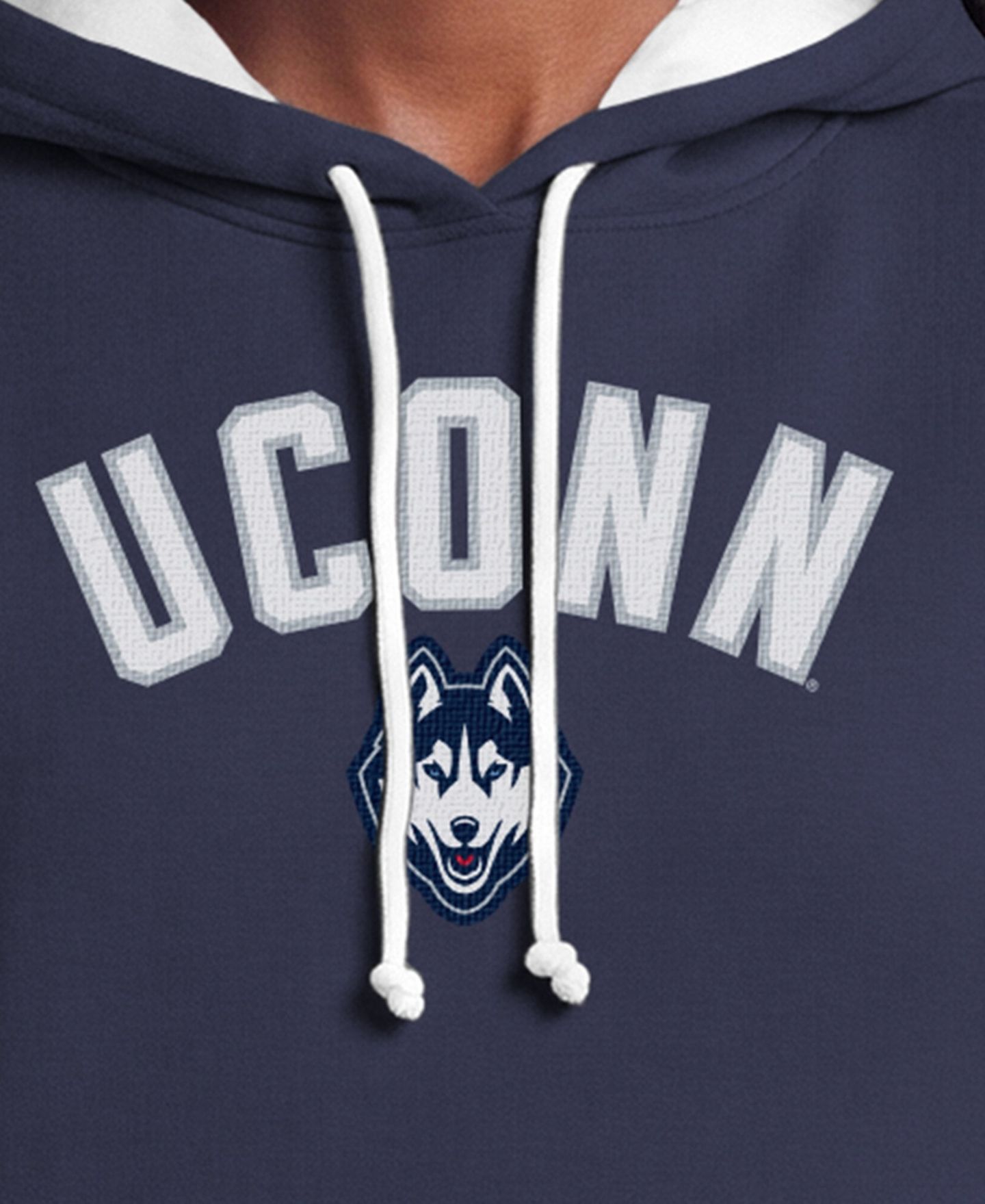 Женское худи Champion UConn Huskies Navy — фото 6