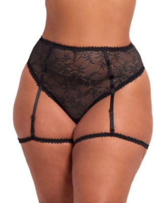 Plus Size Evelyne High Waisted G-String Panty