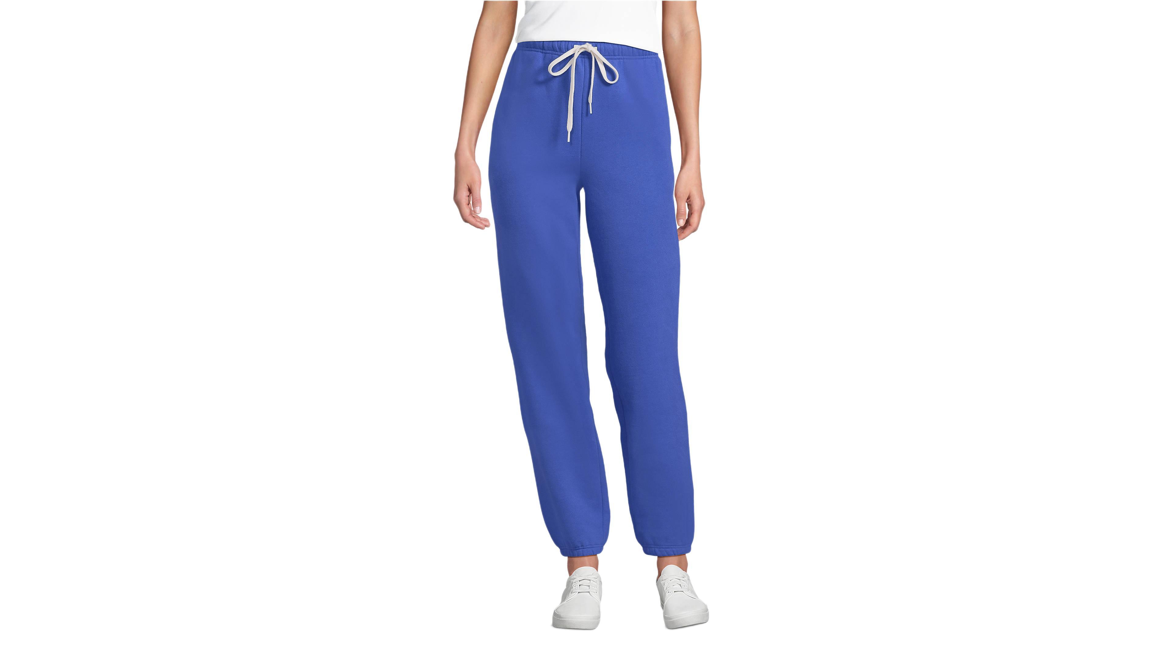 Lands' End Women's Serious Sweats High Rise Jogger Pants