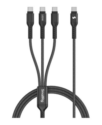 5079 3-in-1 100W Fast-Charging USB-C Power Cable for USB-C Devices