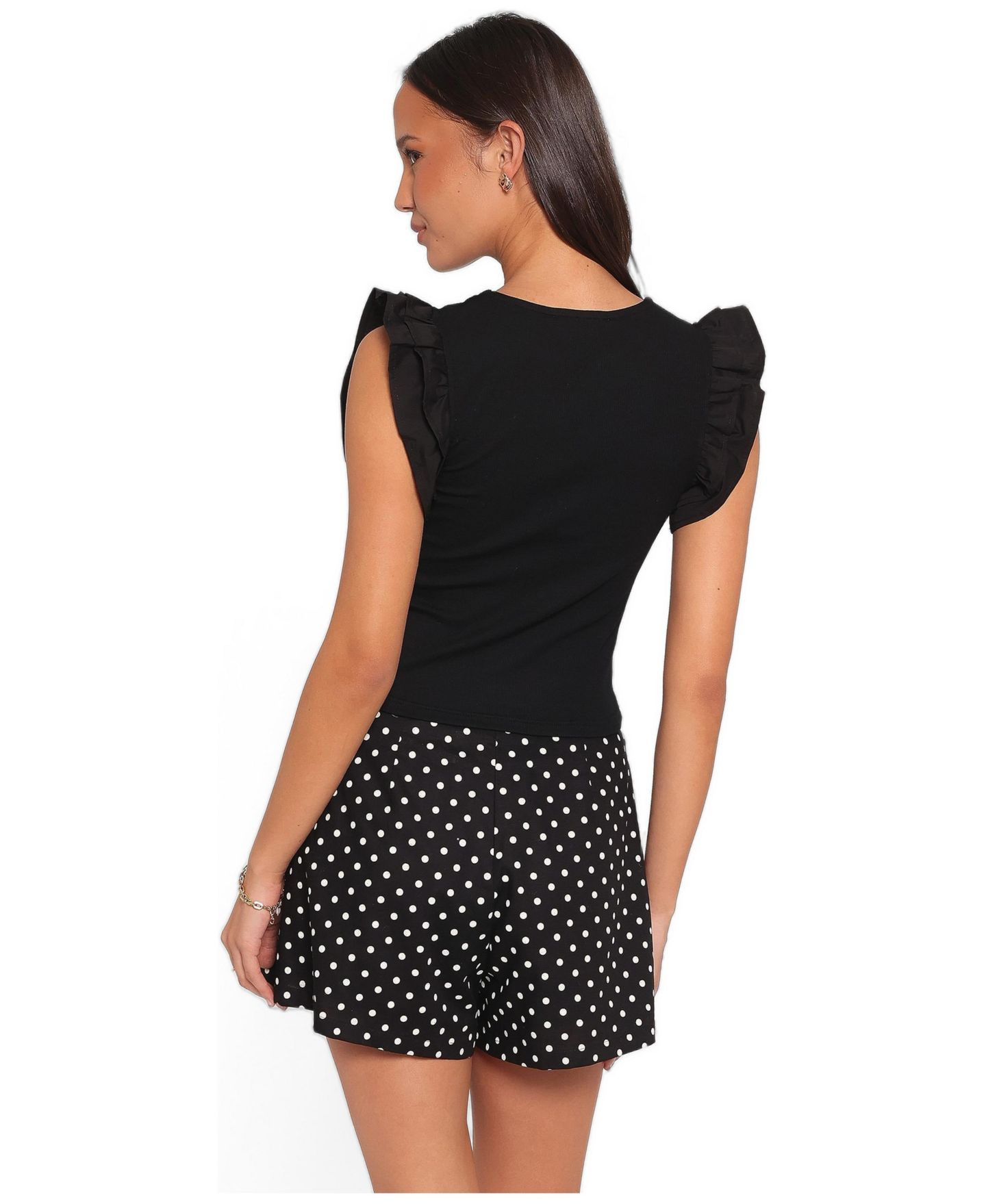 Женский топ Petal and Pup Kathleen Ruffled Knit — фото 2