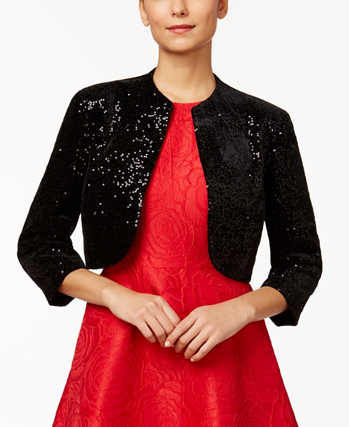 Tahari asl lace shrug hotsell