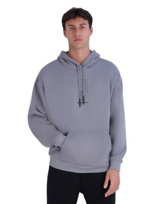 Men's Oversized Graphic Fleece Hoodie
