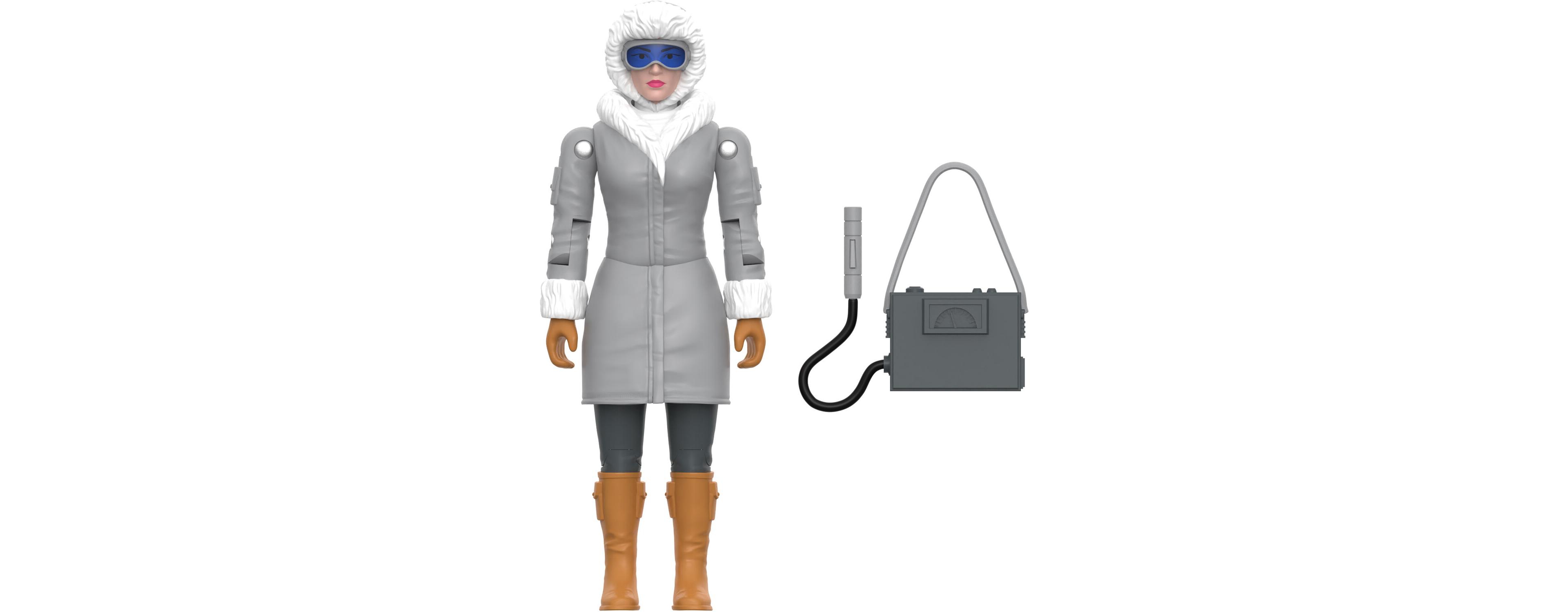 Super7 G.i. Joe Arctic Scarlett ReAction+ Wv6 1.2" Action Figure and Accessory, 2-Piece Set, Ages 14+