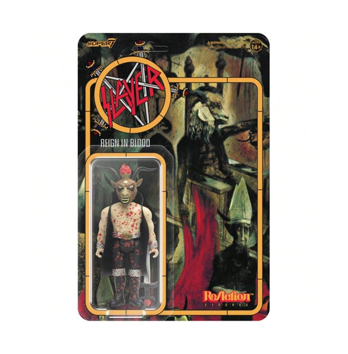 Super7 Slayer Minotaur Reign In Blood 3.75" Articulated Action Figure, 14 Years & Up
