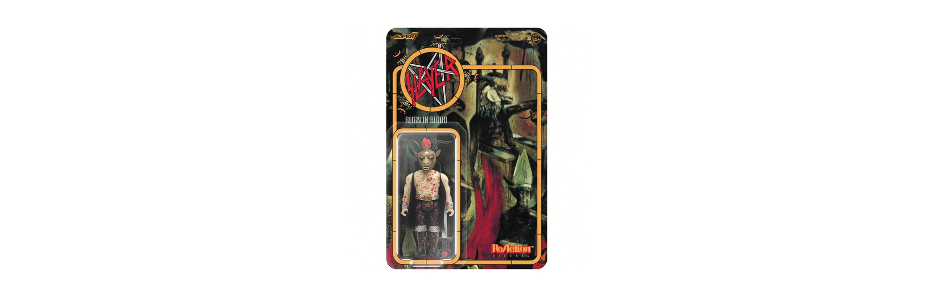 Super7 Slayer Minotaur Reign In Blood 3.75" Articulated Action Figure, 14 Years & Up