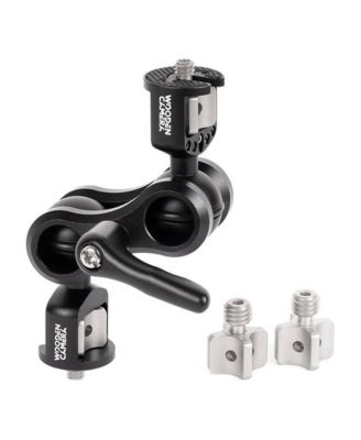 Universal Ultra Arm Mini Monitor Mount with Combo 1/4-20 and 3/8-16 Screw Knob