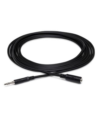 Headphone Extension Cable, 3.5mm TRS to 3.5mm TRS, 2'