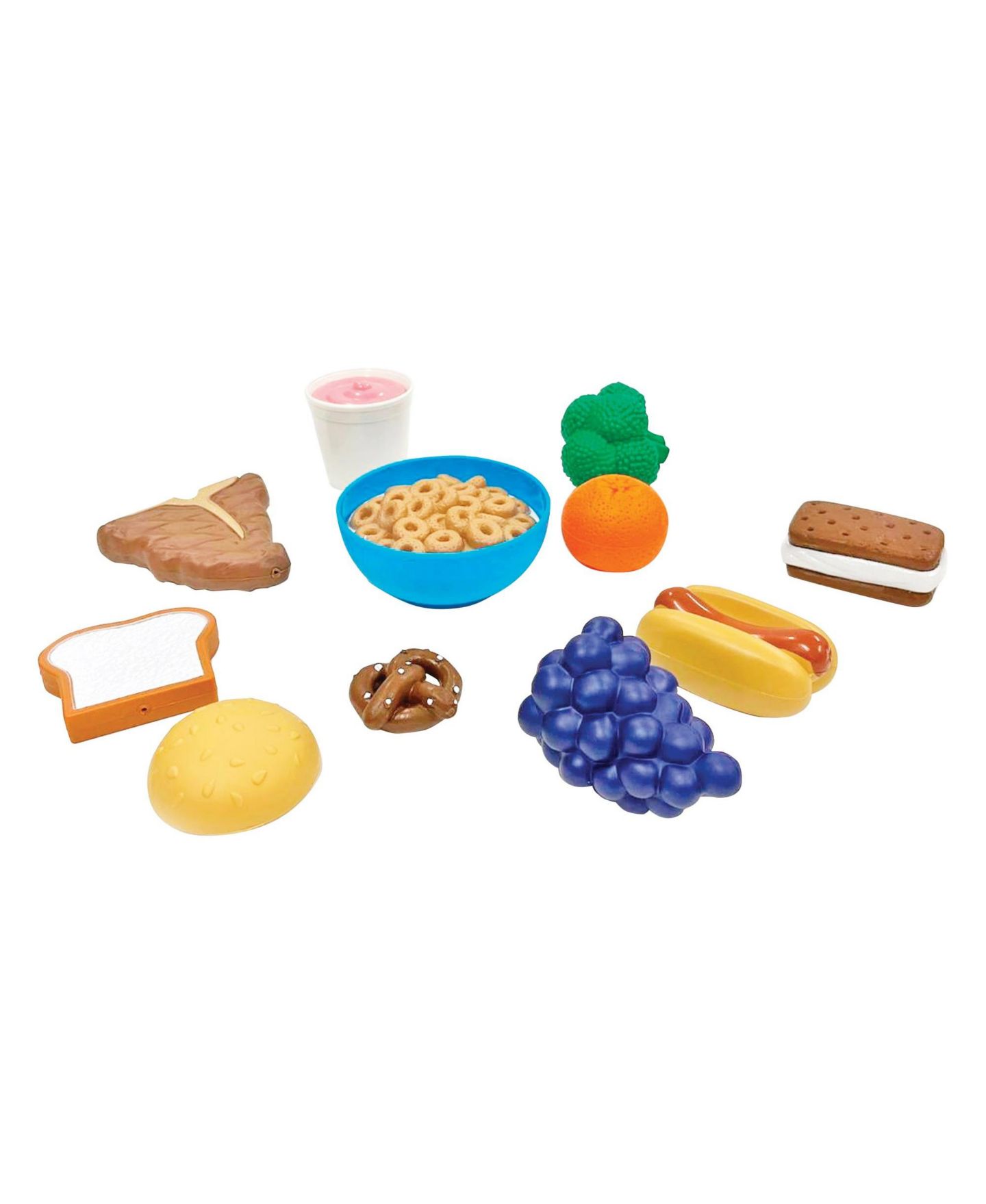 Игровой набор Learning Resources из 50 предметов игрушечной еды, цвет: Бежевый / Хаки — фото 4