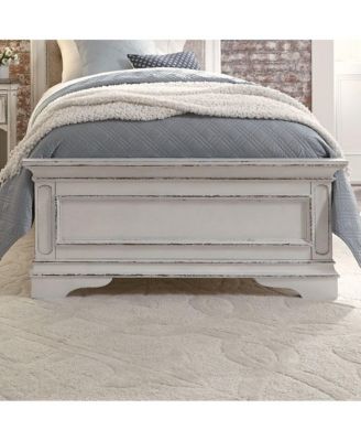 Magnolia Manor Twin Panel Bed Footboard - Weathered Bark