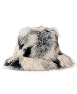 Pull-On Faux Fur Bucket Hat