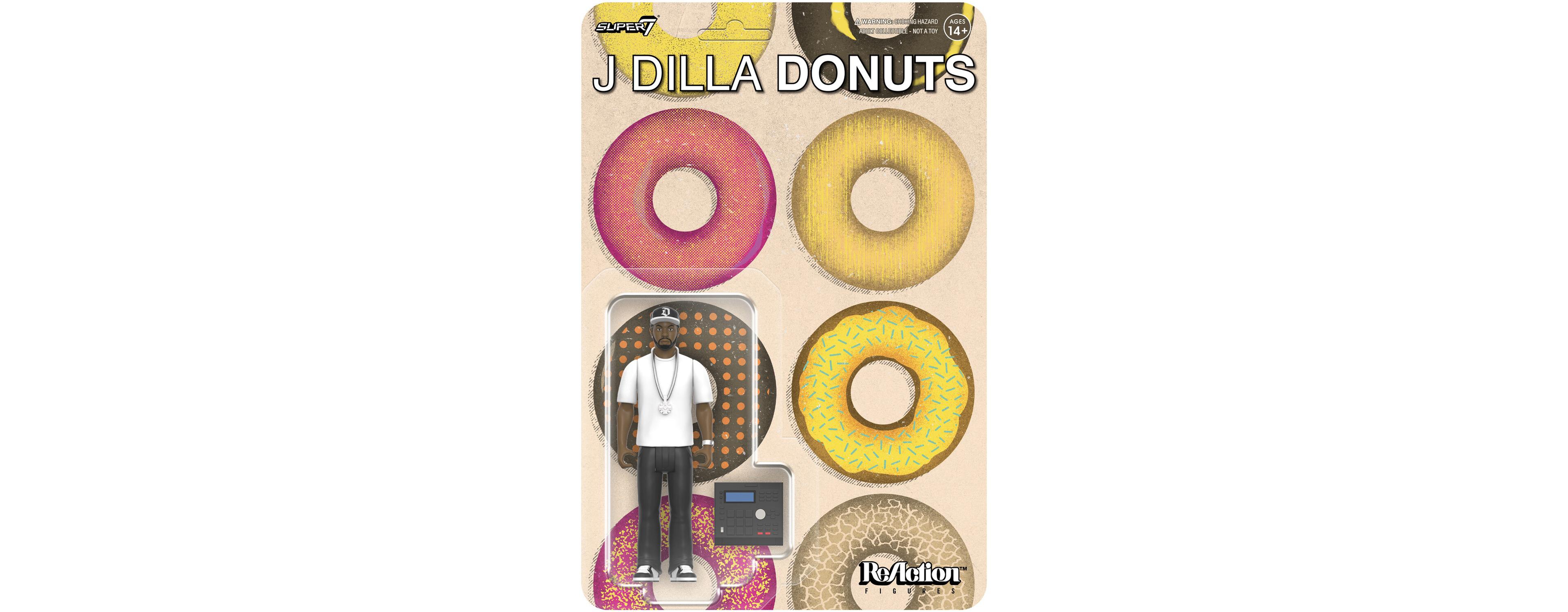 Super7 J Dilla Donuts 3.75" Collectible Action Figure, 14+ Years