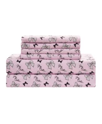 Ultra-Soft Microfiber 6-Piece Sheet Set with Extra Pillowcases, Queen