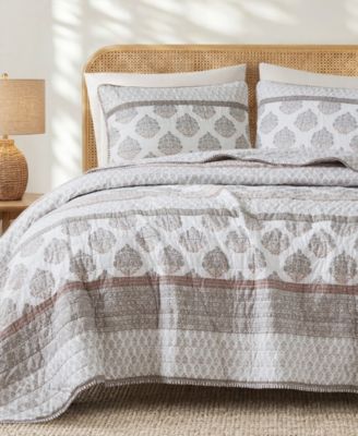 Surya Reversible 3-Piece Quilt Sets
