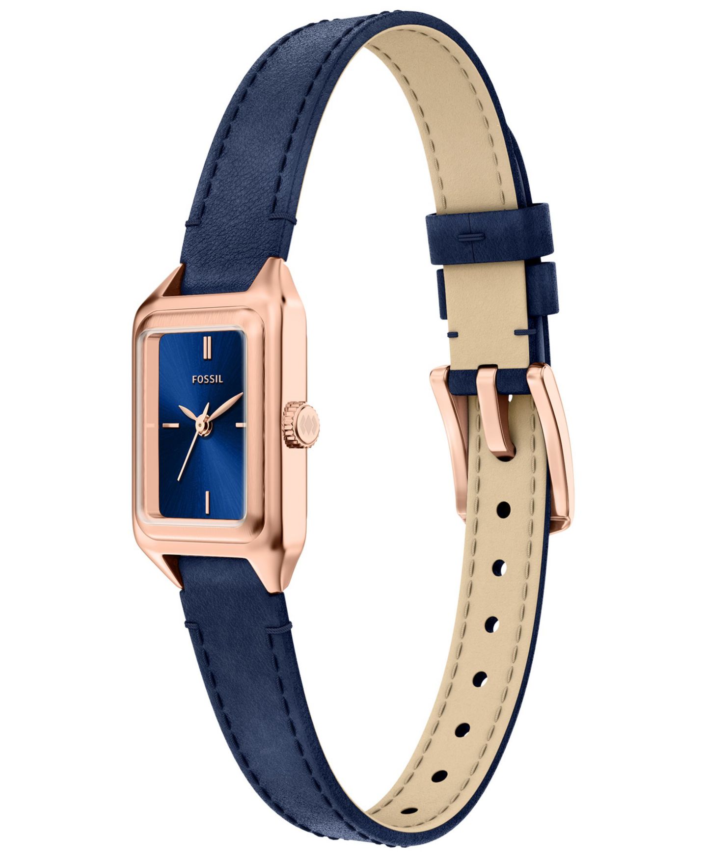 Женские часы Fossil Quartz Raquel Water-Resistant Leather 18mm — фото 6