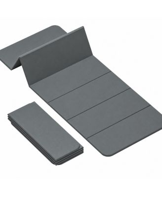 12mm Thick Foldable Non-Slip TPE Yoga Mat Pilates Exercise Mat