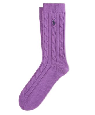 Women's Cable-Knit Socks