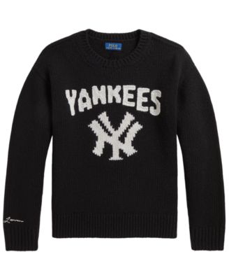 Boys' 8-20 Yankees Long-Sleeve Crewneck Sweater