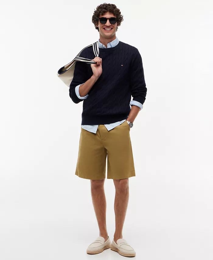 Men's Classic Cable Crewneck Sweater - thumbnail 6